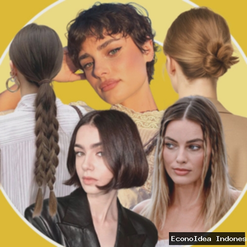 8 Gaya Rambut Simpel, Chic, & Mudah Dirawat untuk Wanita Super Sibuk