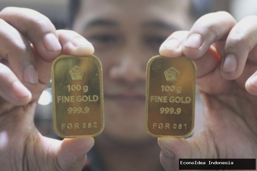 Harga Emas Antam Hari Ini Anjlok ke Rp1,91 Juta: Cek Rincian Lengkapnya