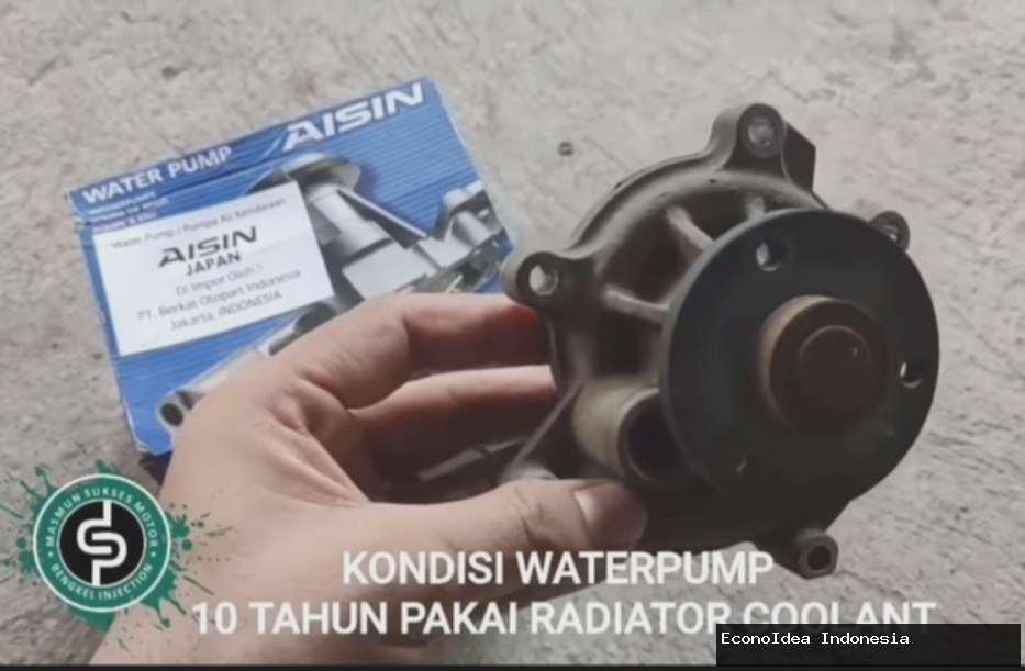 Kondisi Pompa Radiator Mobil Setelah 10 Tahun Pakai Coolant: Apakah Masih Layak?