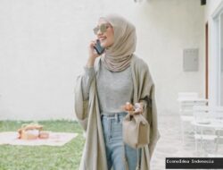 Inspirasi Outfit Hijab Anti-Hujan: Tampil Stylish dengan Cardigan